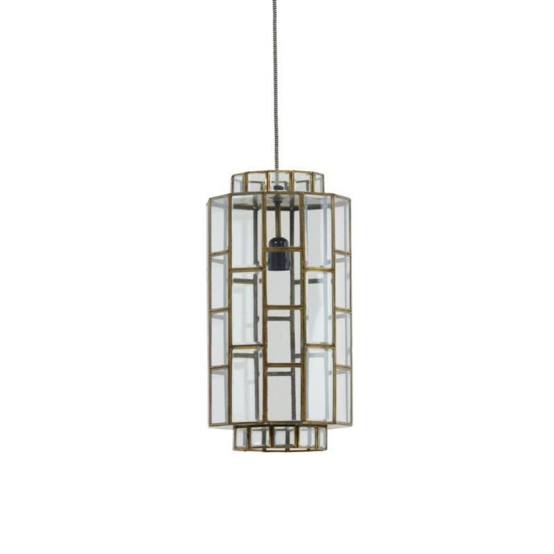Sostrene Hanging Pendant Lamp - Antique Bronze & Glass | Ceiling Lights | Pendant Lamps | The Elms