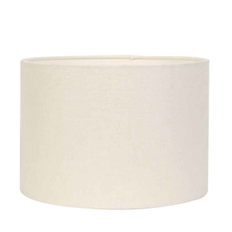 Livingo Cylinder - Eggwhite - 35x35x30 | Shades & Bases | Lamp Shades | The Elms