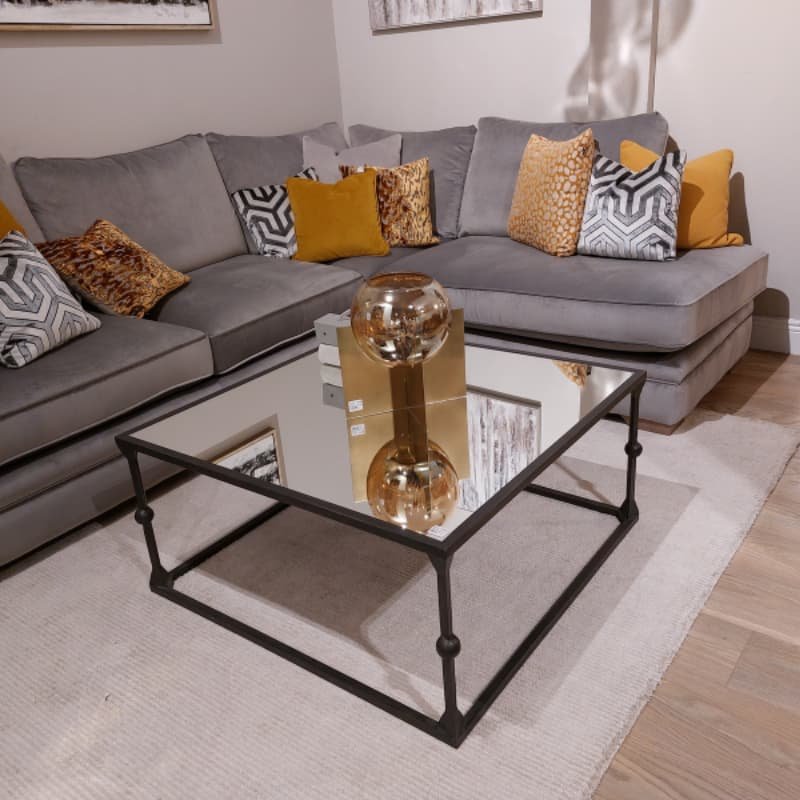 Square Mirrored Coffee Table | The Elms