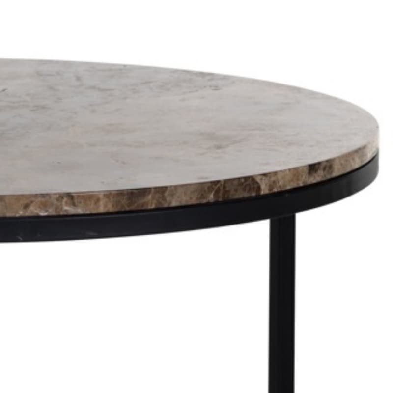 Richmond Interiors Orion 80Ø Coffee Table | The Elms