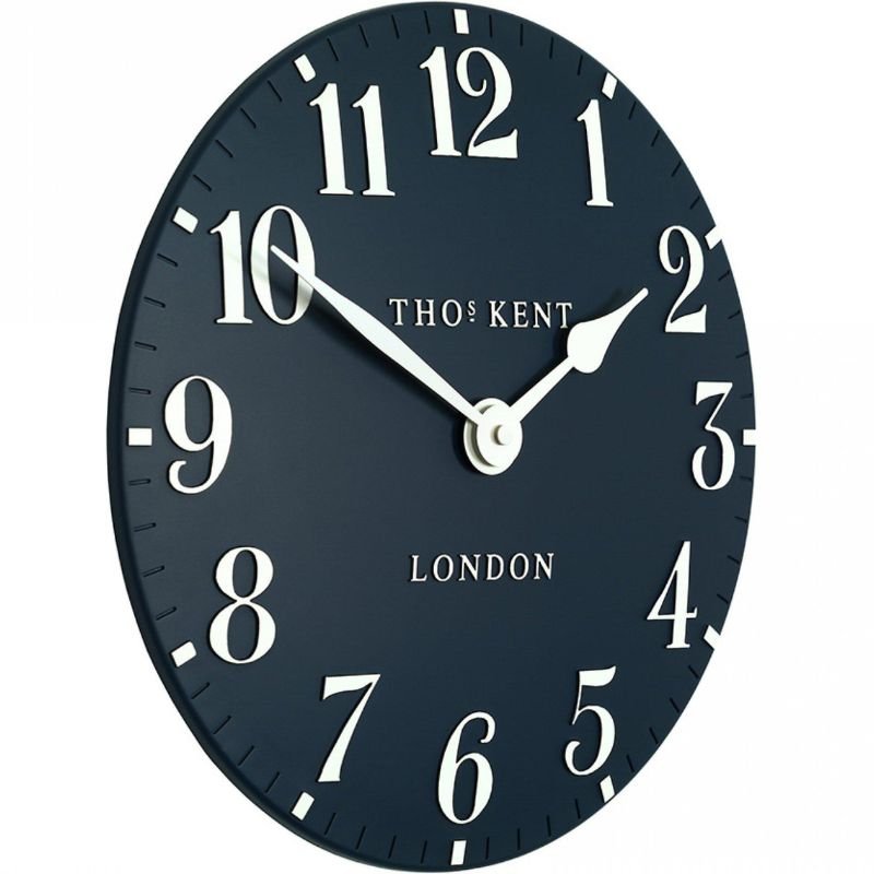 Arabic Ink Wall Clock - 12 inch | Wall Decor | Clocks | The Elms