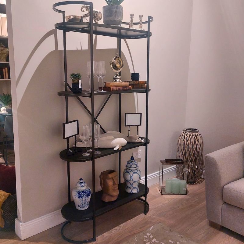 Industrial Shelf Unit - 100cm x 191cm | Office | Display Shelves | The Elms