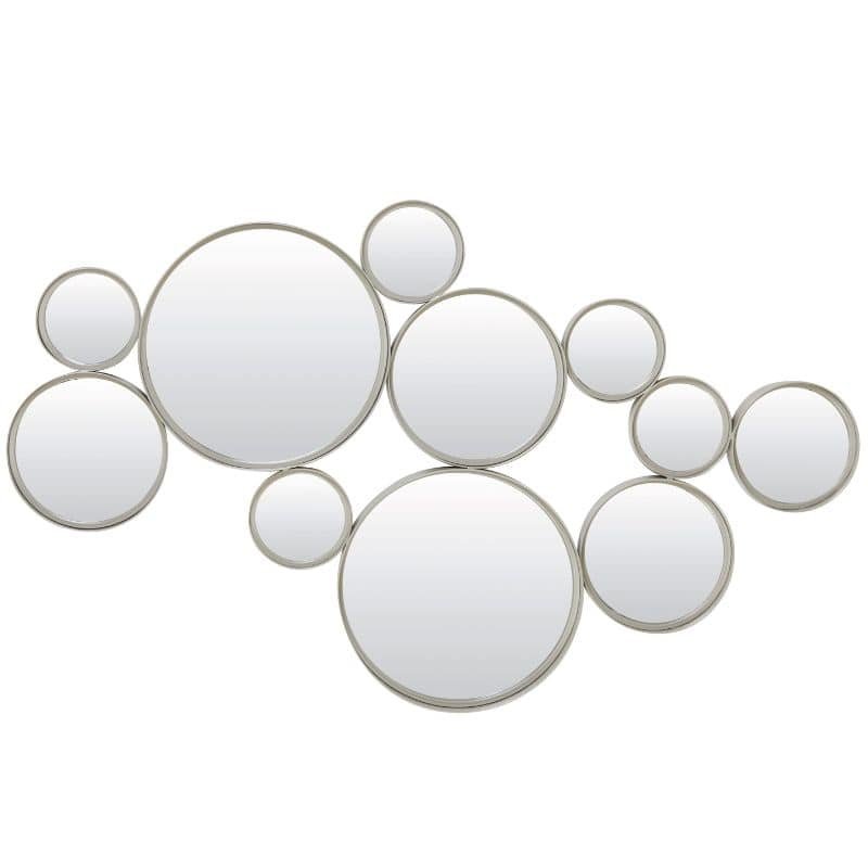 Grey Cielo Wall Mirror - 99cm x 57.5cm | Wall Decor | Mirrors | The Elms