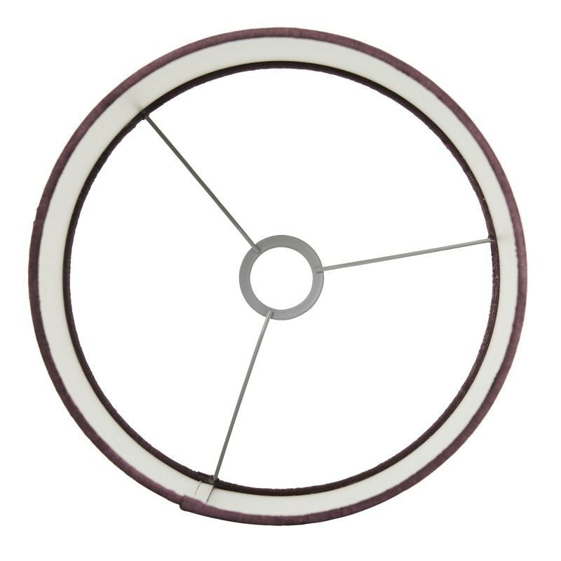 Gemstone Cylinder - Eggplant - 30x30x21 | Shades & Bases | Lamp Shades | The Elms