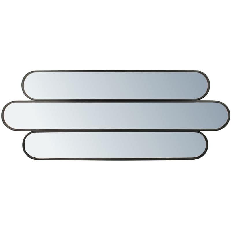 Logan Stacked Tall Oval Wall Mirror - 45cm x 116cm | Wall Decor | Mirrors | The Elms