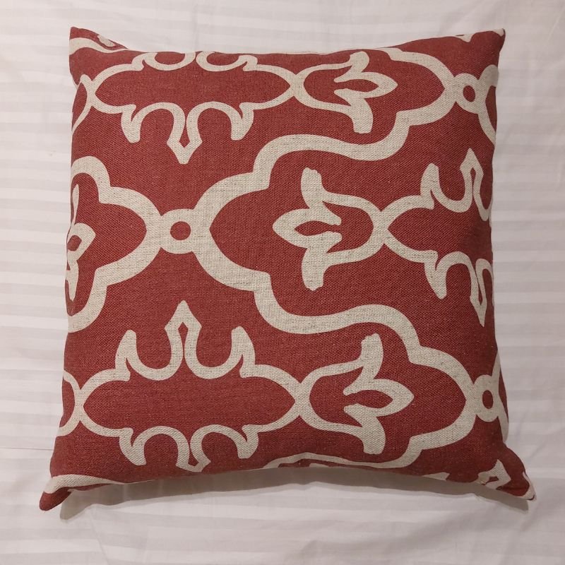 Islington Cranberry Cushion | Soft Furnishings | Cushions | The Elms