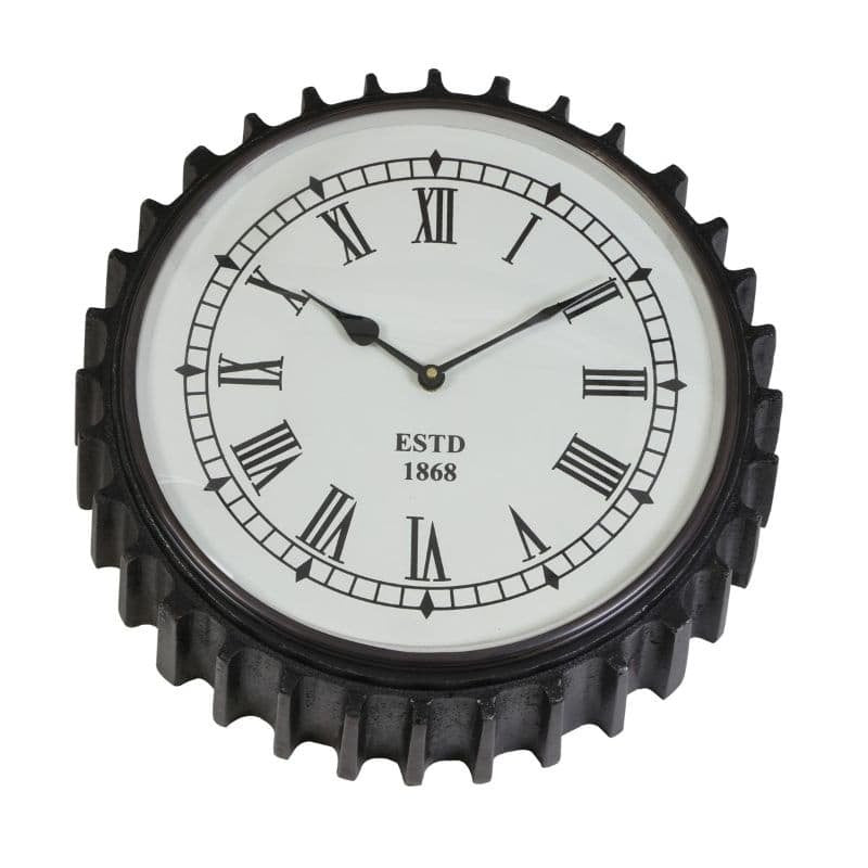 Rad Wall Clock - Black - 14 inch | Decorative Accessories | Clocks | The Elms