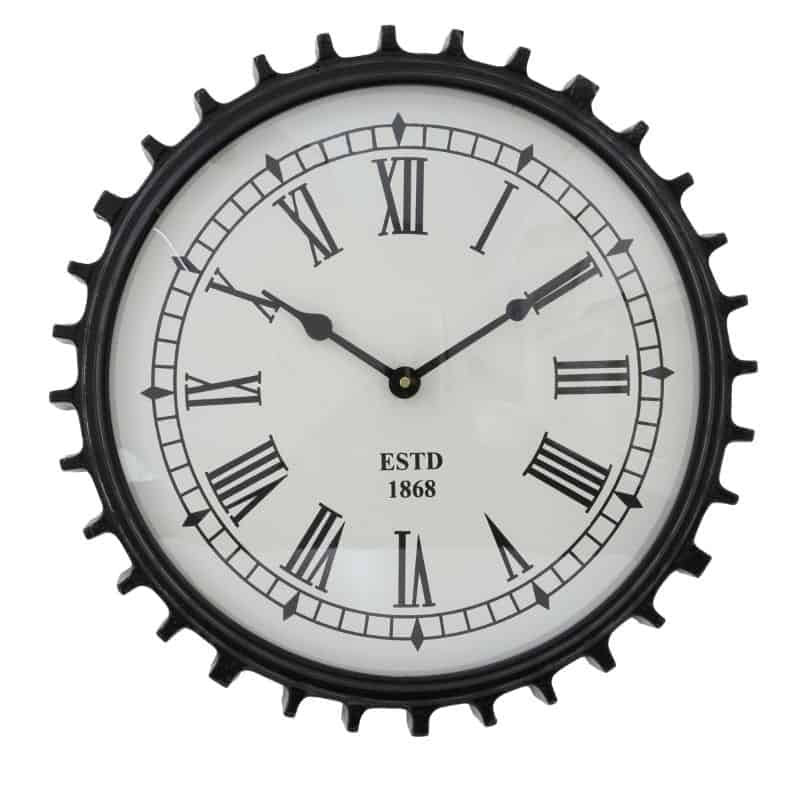 Rad Wall Clock - Black - 14 inch | Decorative Accessories | Clocks | The Elms
