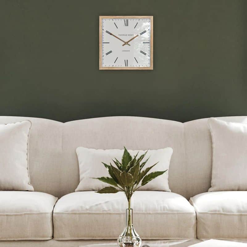Harrington Wall Clock - Ash - 12 inch | Decorative Accessories | Clocks | The Elms