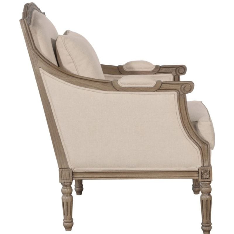 Lyon Armchair - Beige | Living Room | Armchairs | The Elms