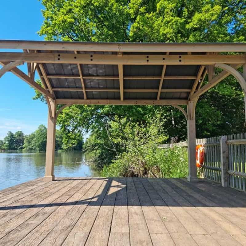 Cedar Gazebo - 4.2m x 3.6m | Outdoor Living | Garden Sets | The Elms