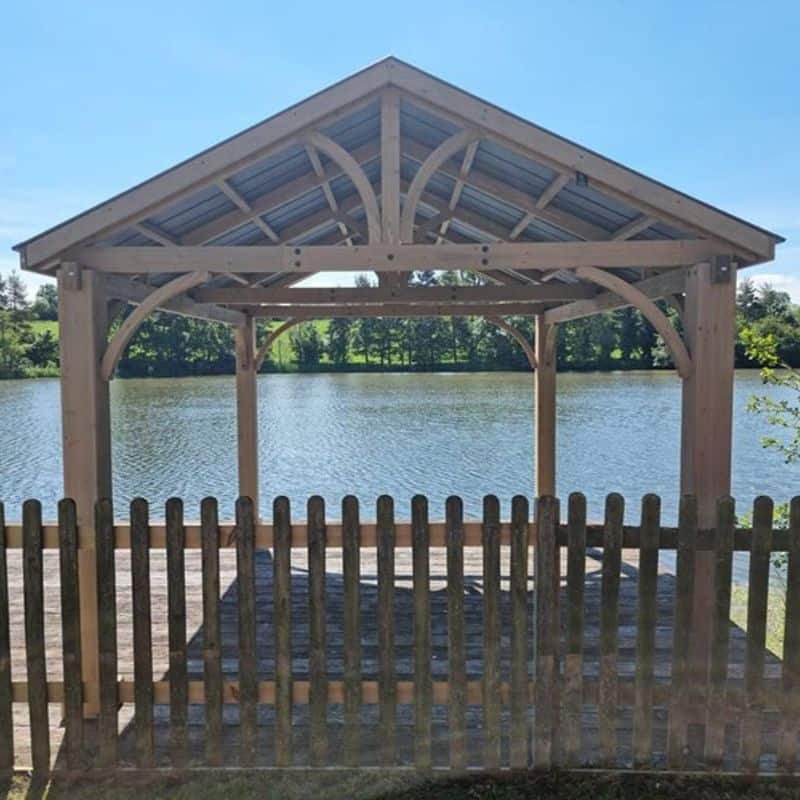 Cedar Gazebo - 4.2m x 3.6m | Outdoor Living | Garden Sets | The Elms