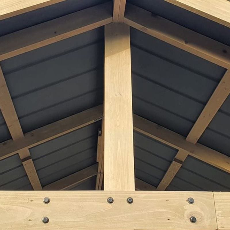 Cedar Gazebo - 4.2m x 3.6m | Outdoor Living | Garden Sets | The Elms