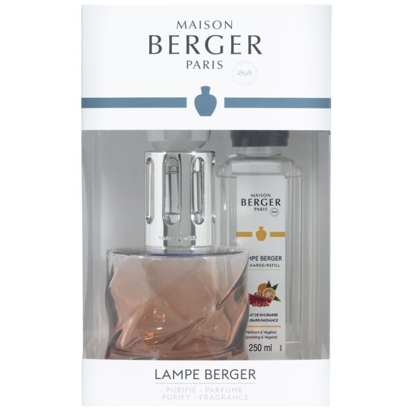 Amber-Pink Spiral Lampe Berger Gift Pack | Gifts | Fragrances Gifts | The Elms
