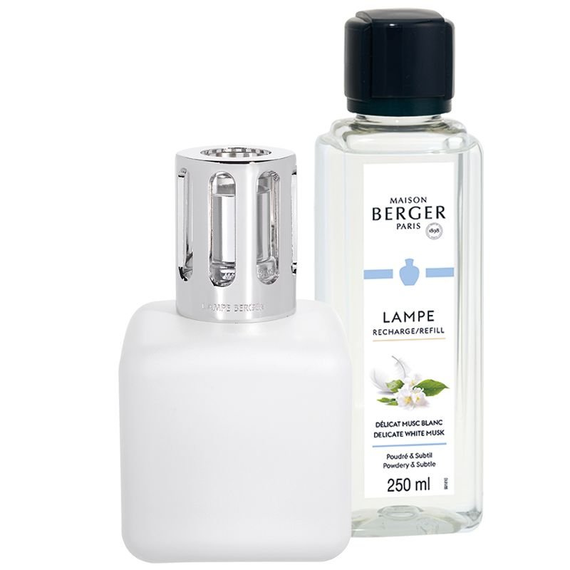 White Ice Cube Lampe Berger Gift Pack | Gifts | Fragrances Gifts | The Elms