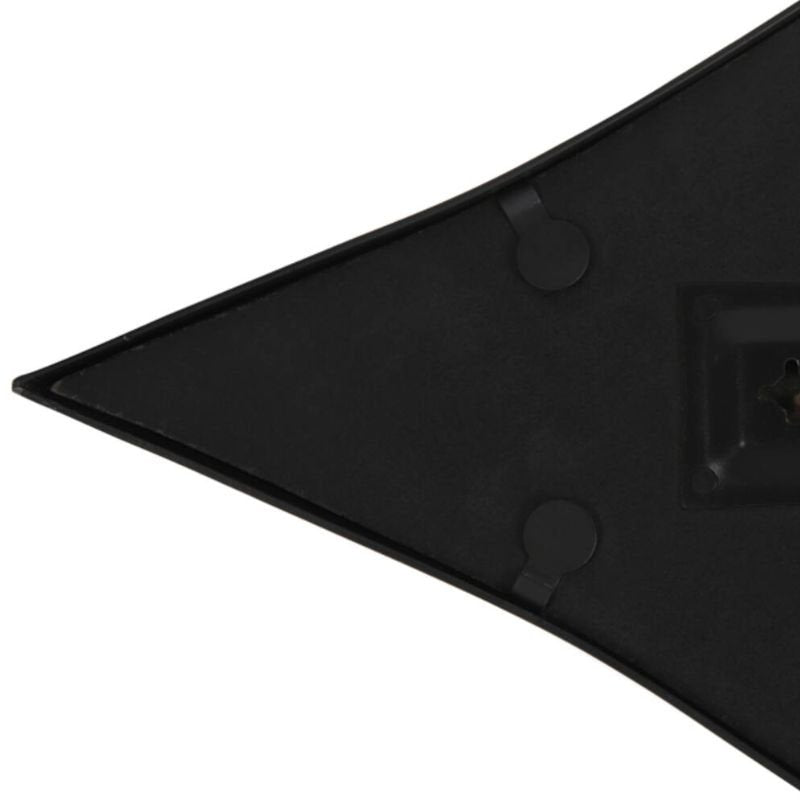 Obika Matte Black Wall Mirror - 88.5cm x 41.5cm | Wall Decor | Mirrors | The Elms