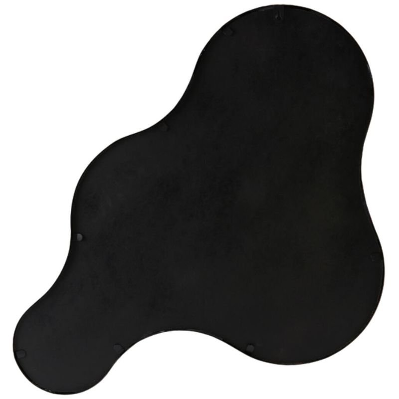 Suva Matte Black Wall Mirror - 65cm x 63cm | Wall Decor | Mirrors | The Elms