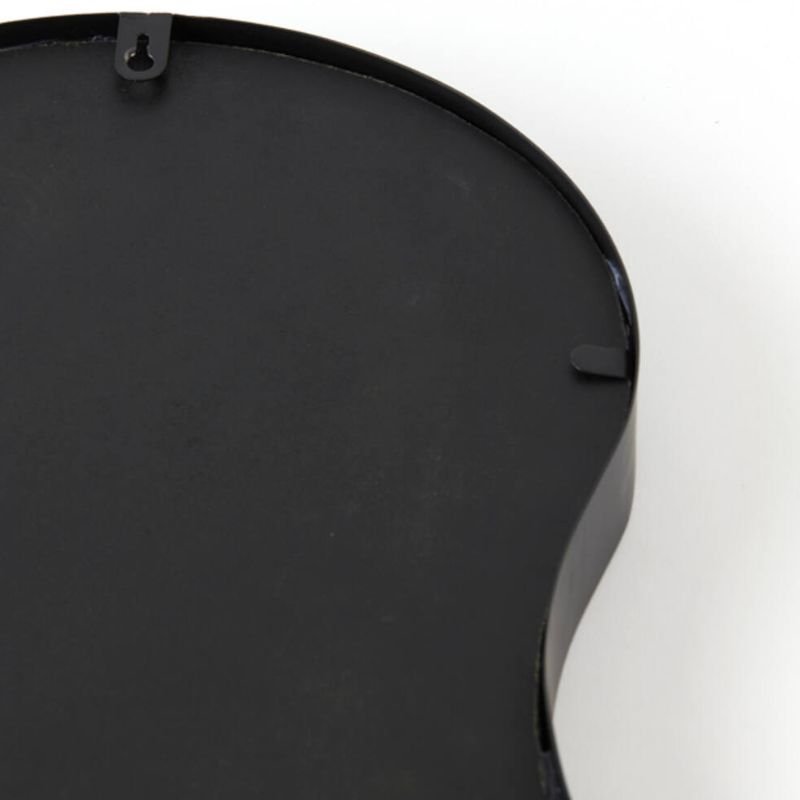 Suva Matte Black Wall Mirror - 65cm x 63cm | Wall Decor | Mirrors | The Elms