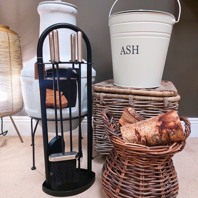 Ivory Ash Bucket - 30.5cm | Decorative Accessories | Decorative Objects | The Elms