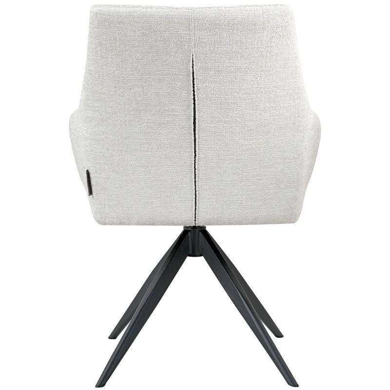 Lisonne Cream Fusion Swivel Dining Chair | Dining Room | Dining Chairs | The Elms