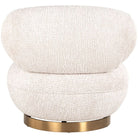 Jace Lovely Cream Swivel Armchair | Living Room | Accent Chairs | The Elms