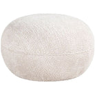 Jace Lovely Cream Pouffe - 41cm | Bedroom | Benches & Pouffes | The Elms