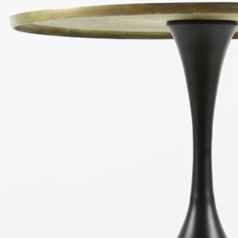 Rickerd Antique Bronze Black Side Table - 61cm x 41cm | Living Room | Coffee Tables & Side Tables | The Elms