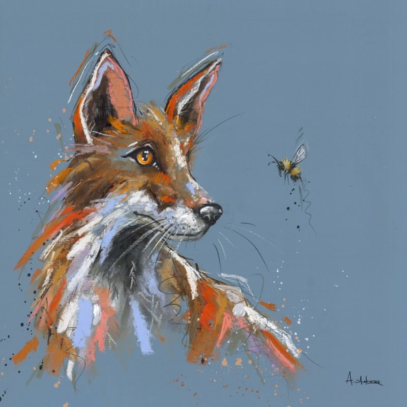 Let's Bee Friends Wall Art - 67cm x 67cm | Wall Decor | Wall Art | The Elms