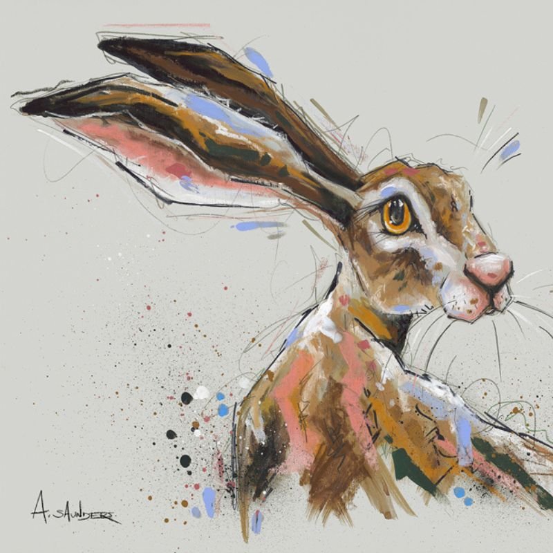 Amongst The Fields Wall Art - 59cm x 59cm | Wall Decor | Wall Art | The Elms