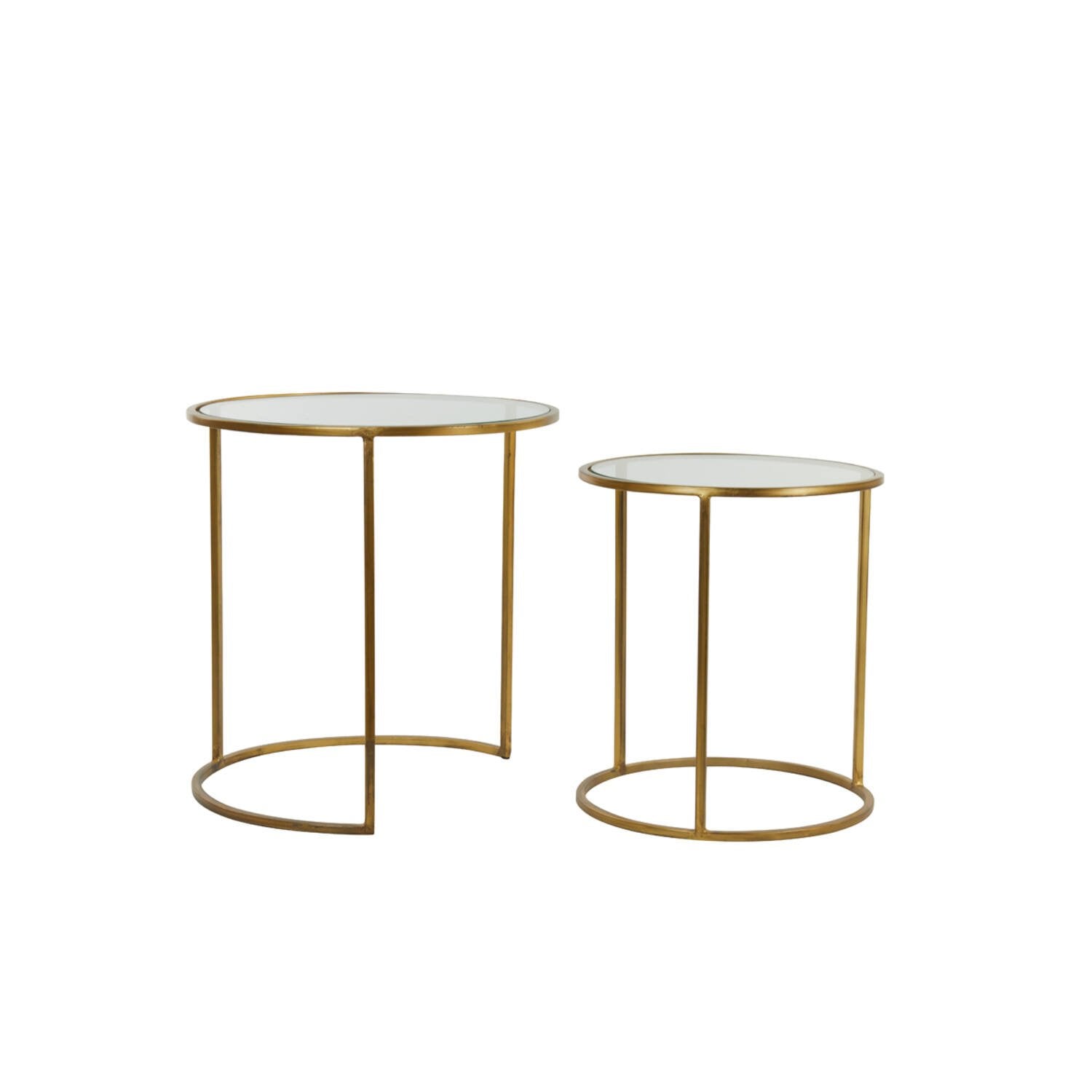 side table duarte gold