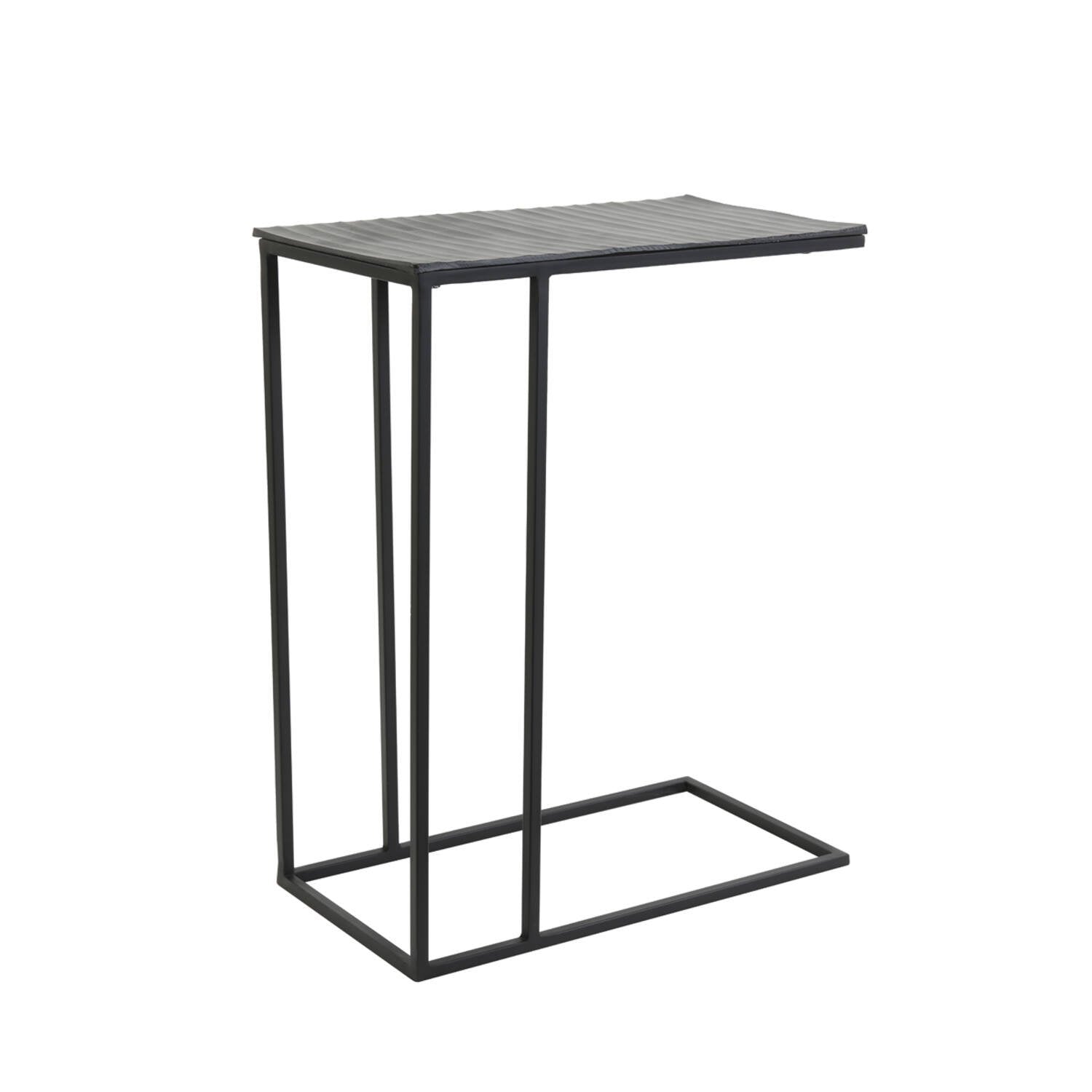 side table matt black