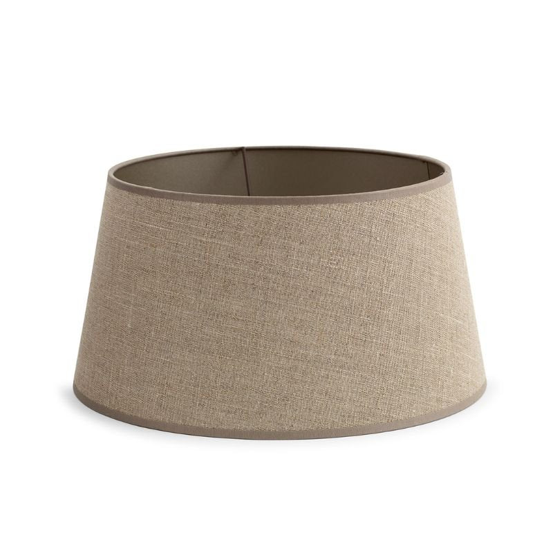 Lindro - Natural and Silver - 35x28x18 | Shades & Bases | Lamp Shades | The Elms