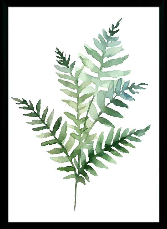 Fresh Ferns II Wall Art