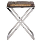 Kensington Silver Side Table - 45cm x 58cm | Living Room | Coffee Tables & Side Tables | The Elms