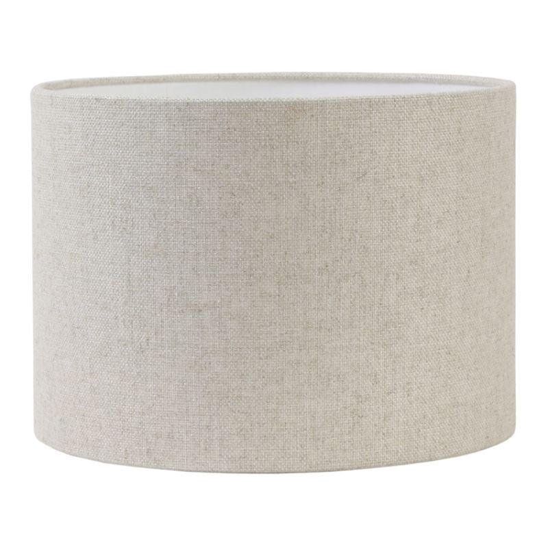Livigno Cylinder Lamp Shade - Natural - 20cm | Shades & Bases | Lamp Shades | The Elms