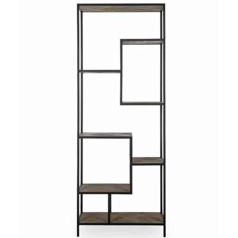Herringbone Shelving Unit - 80cm x 210cm | Office | Display Shelves | The Elms