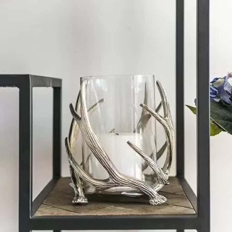 Herringbone Shelving Unit - 80cm x 210cm | Office | Display Shelves | The Elms