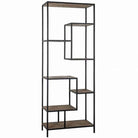 Herringbone Shelving Unit - 80cm x 210cm | Office | Display Shelves | The Elms