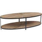 Duarte Gold Glass Coffee Tables - Set of 2 | Living Room | Coffee Tables & Side Tables | The Elms