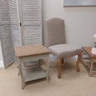 Sofia End Table with Shelf – Hardwick/Rustic Brown | The Elms