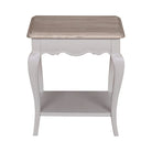 Sofia End Table with Shelf – Hardwick/Rustic Brown | The Elms