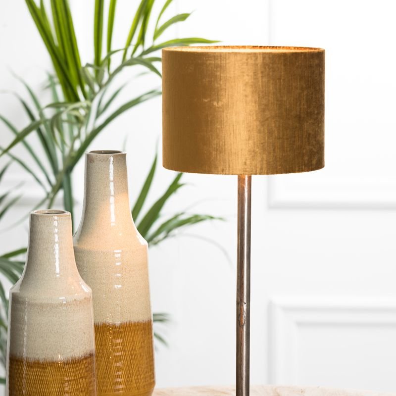Livingo Cylinder - Gemstone Gold - 25x25x18 | Shades & Bases | Lamp Shades | The Elms