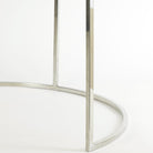 Duarte Coffee table - Nickel - Set of 2 | The Elms