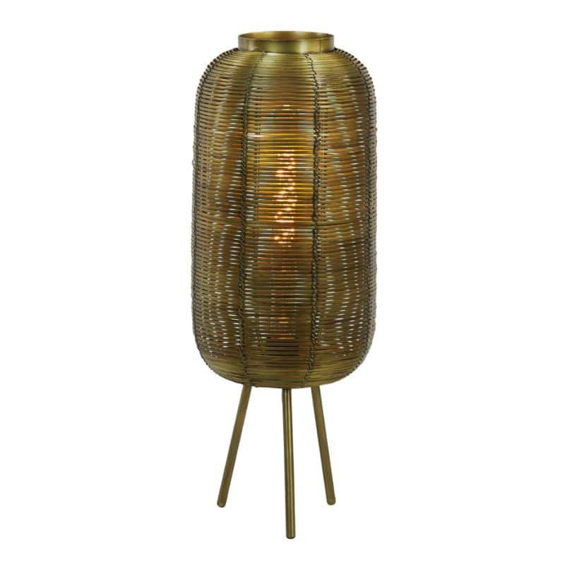 Tomek Table Lamp - Antique Bronze - 55cm | Lamps | Table Lamps | The Elms