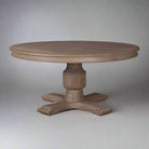 160cm Sofia Round Dining Table – All Rustic Brown | Dining Room | Dining Tables |The Elms