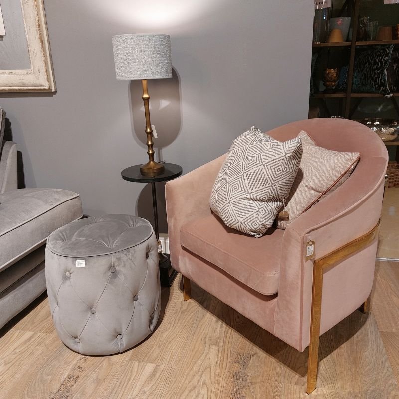 Dita Armchair - Blush | Sofas & Armchairs | Living Room | The Elms