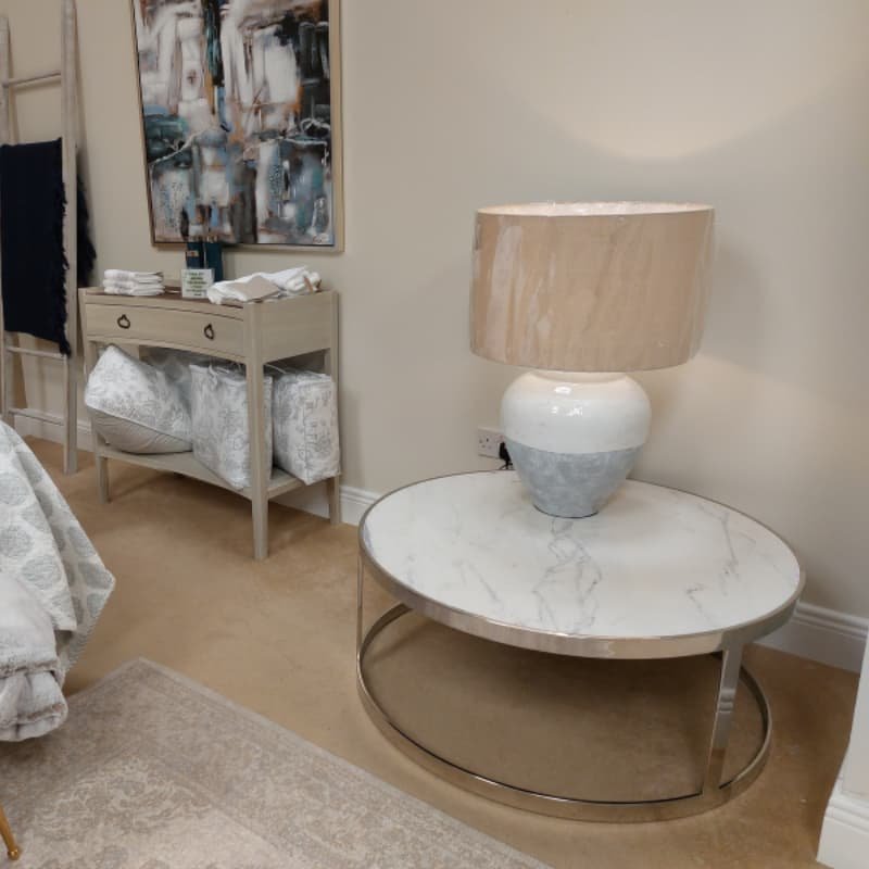 Richmond Interiors Levanto 95Ø Coffee Table | The Elms