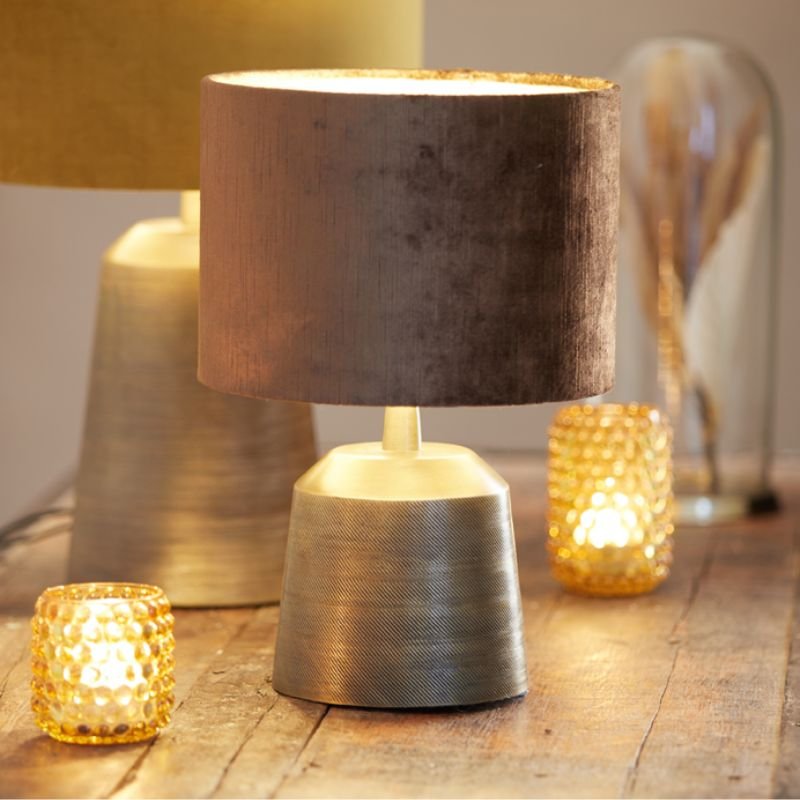 Livingo Cylinder - Gemstone Brown - 20x20x15 | Shades & Bases | Lamp Shades | The Elms