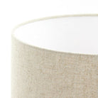Livigno Natural Cylinder Lamp Shade - 30cm | Lighting Accessories | Lamp Shades | The Elms