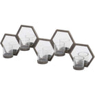 Hexagonal Sconce Wall Mirror | Wall Decor | Mirrors | The Elms